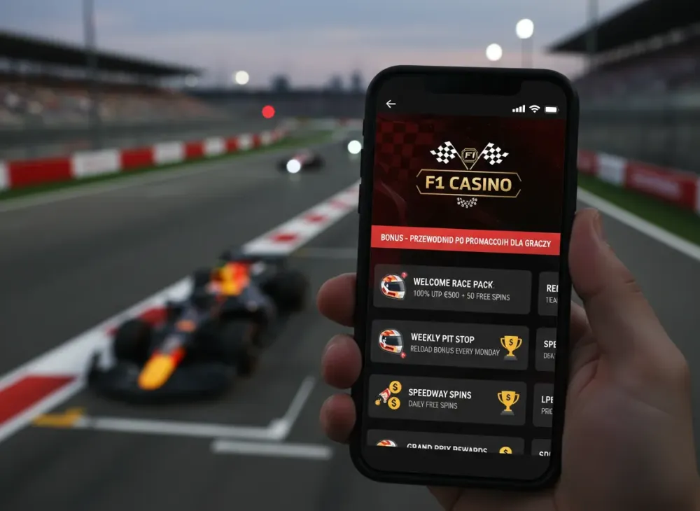 F1 casino bonus - przewodnik po promocjach dla graczy